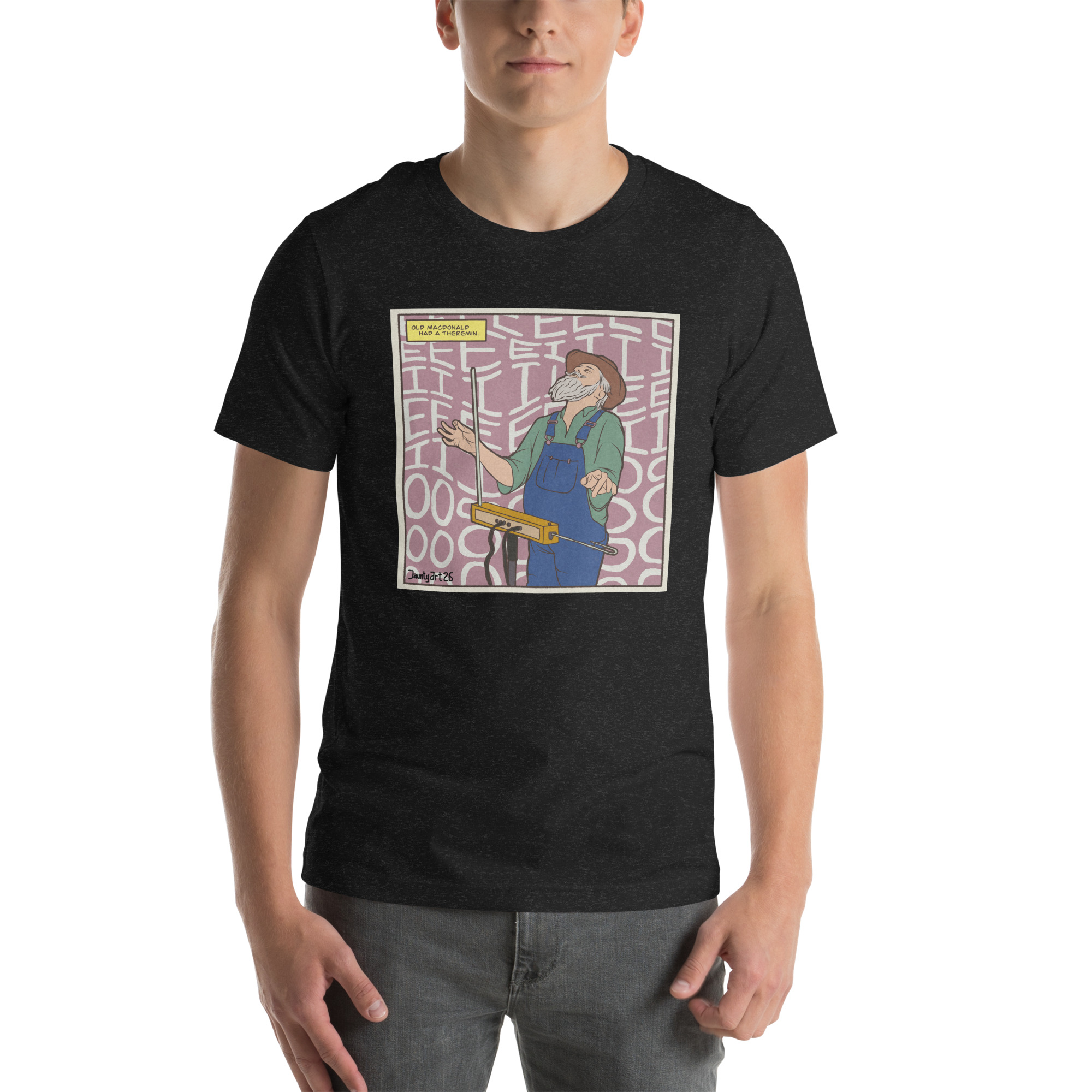 Old MacDonald Had A Theremin Unisex t-shirt